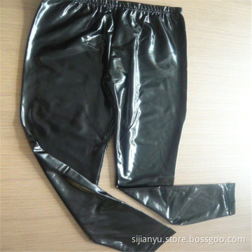 Fashion Comfortable 100% Polyester Leather Pants